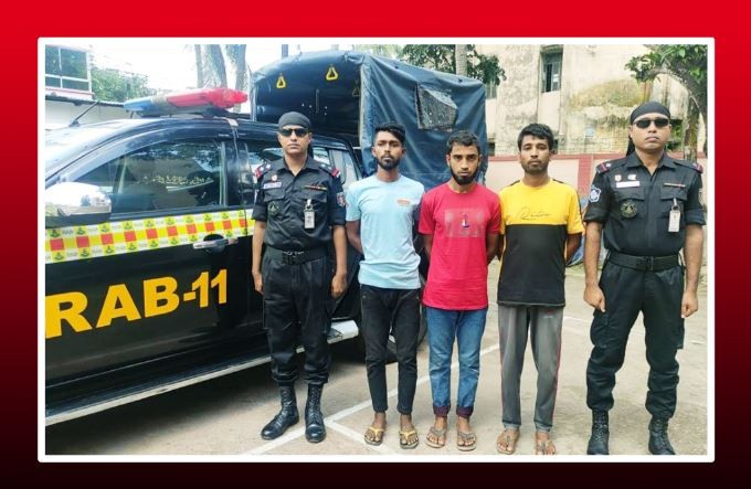 ১১ বছরের শিশুকে হত্যা, গ্রেফতার ৩