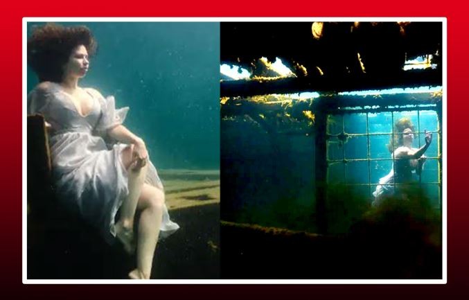 পানির নিচে ছবি তুলে গিনেস রেকর্ডে নাম লেখালেন