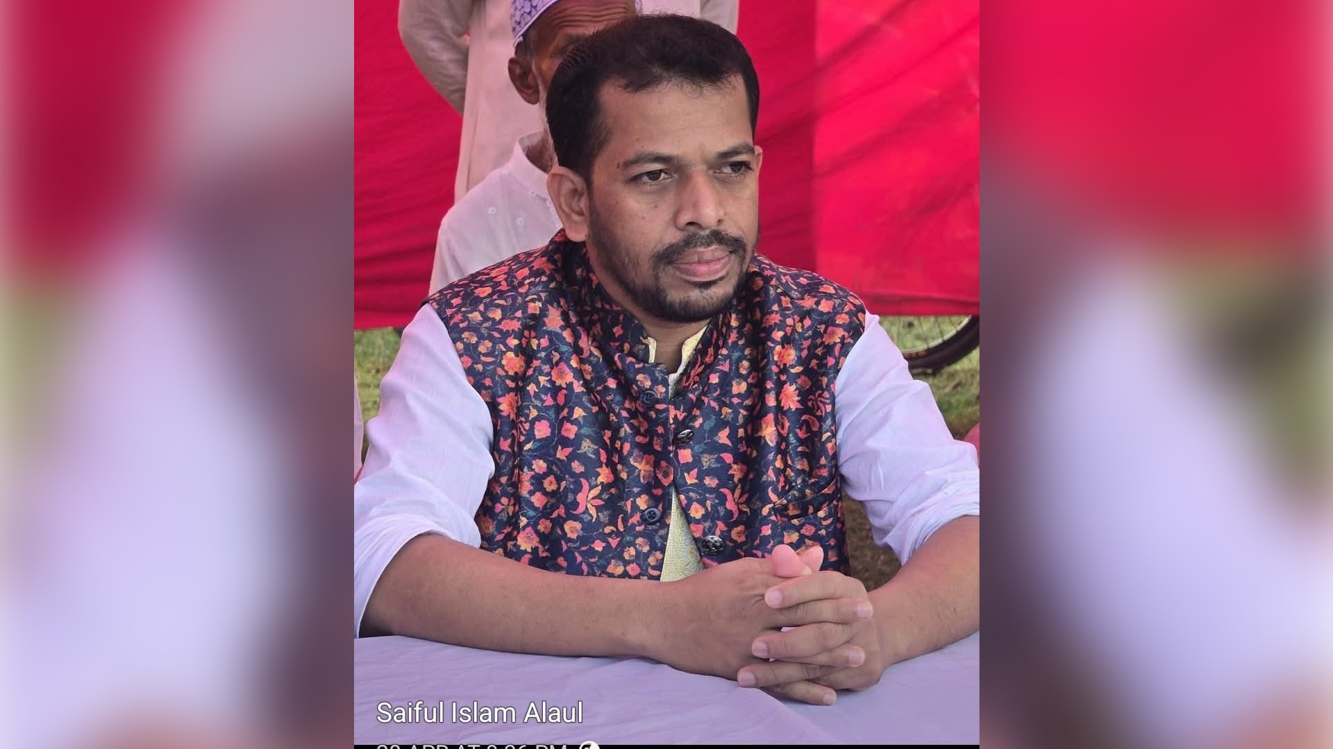 শিদলাই ইউপি চেয়ারম্যান যুবলীগ নেতা সাইফুল ইসলাম এখনো স্বপদে বহাল