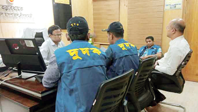 জেনারেল হাসপাতালে দুদকের অভিযান